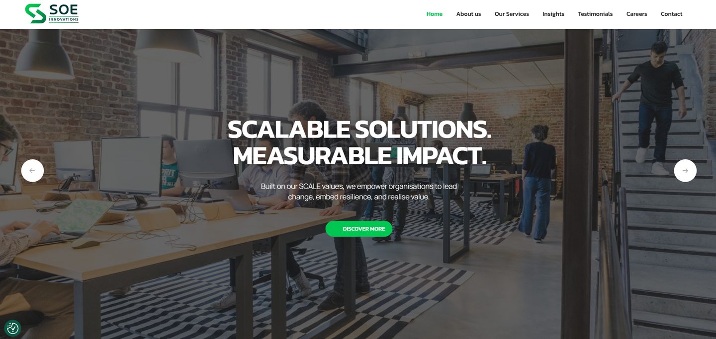 Soe Innovations — desktop