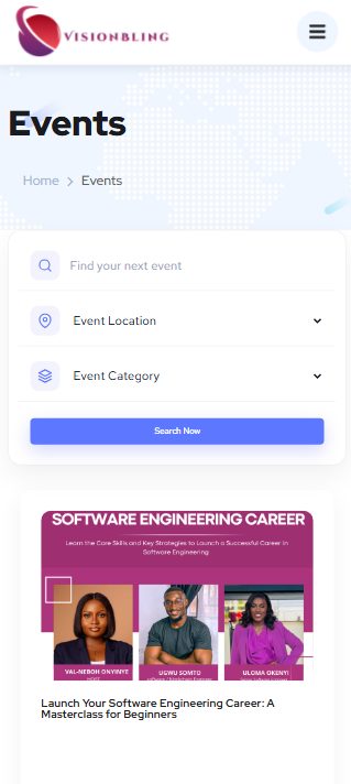 Vision Bling — mobile