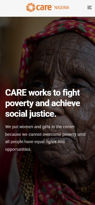 Care Nigeria — mobile