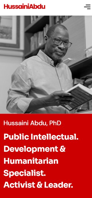 Hussaini Abdu — mobile