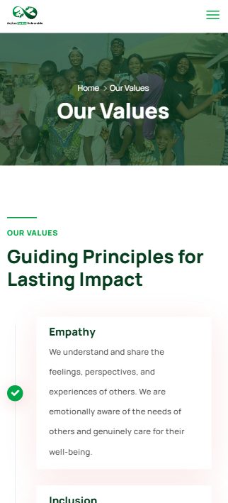 Action For The Vulnerable — mobile